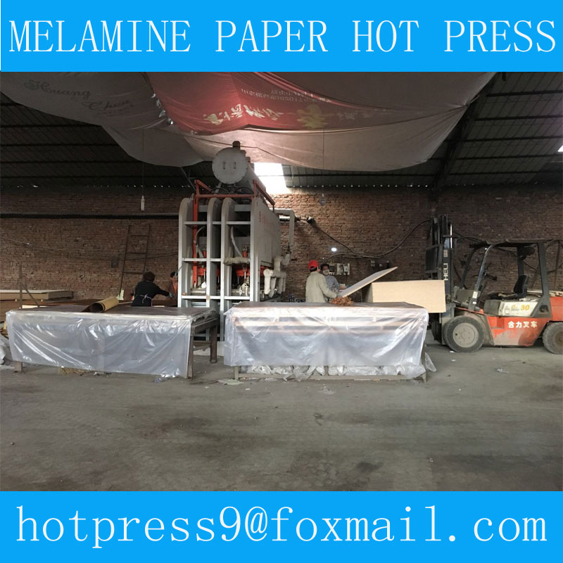 Melamine Paper hot press